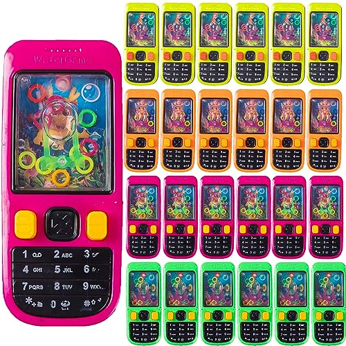 💦 24-Pack Handheld Water Ring Toss Games – Retro Fun for Any Occasion