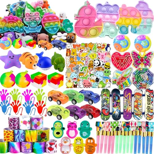 🎉 118-Piece Mega Treasure Box – Fidget Fun & Prizes for Kids