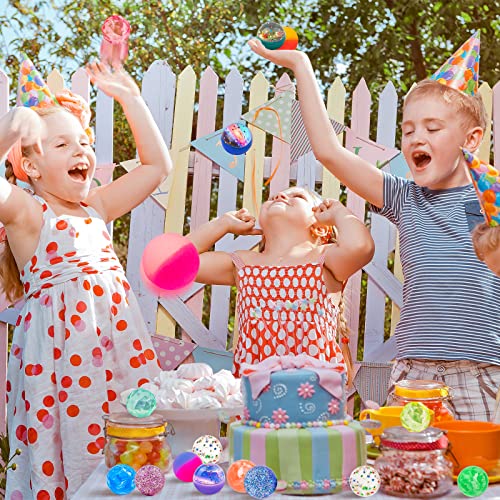 🪩 24 High-Bounce Balls – Eye-Catching, Party-Perfect Energy Bursts