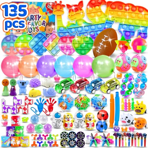 đ 135-Piece Fidget Party Toy Set â Sensory Treasure Box of Fun