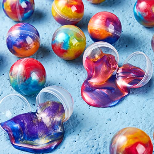 🪐 24-Pack Galaxy Slime Balls – Mess-Free Cosmic Squeeze Toys
