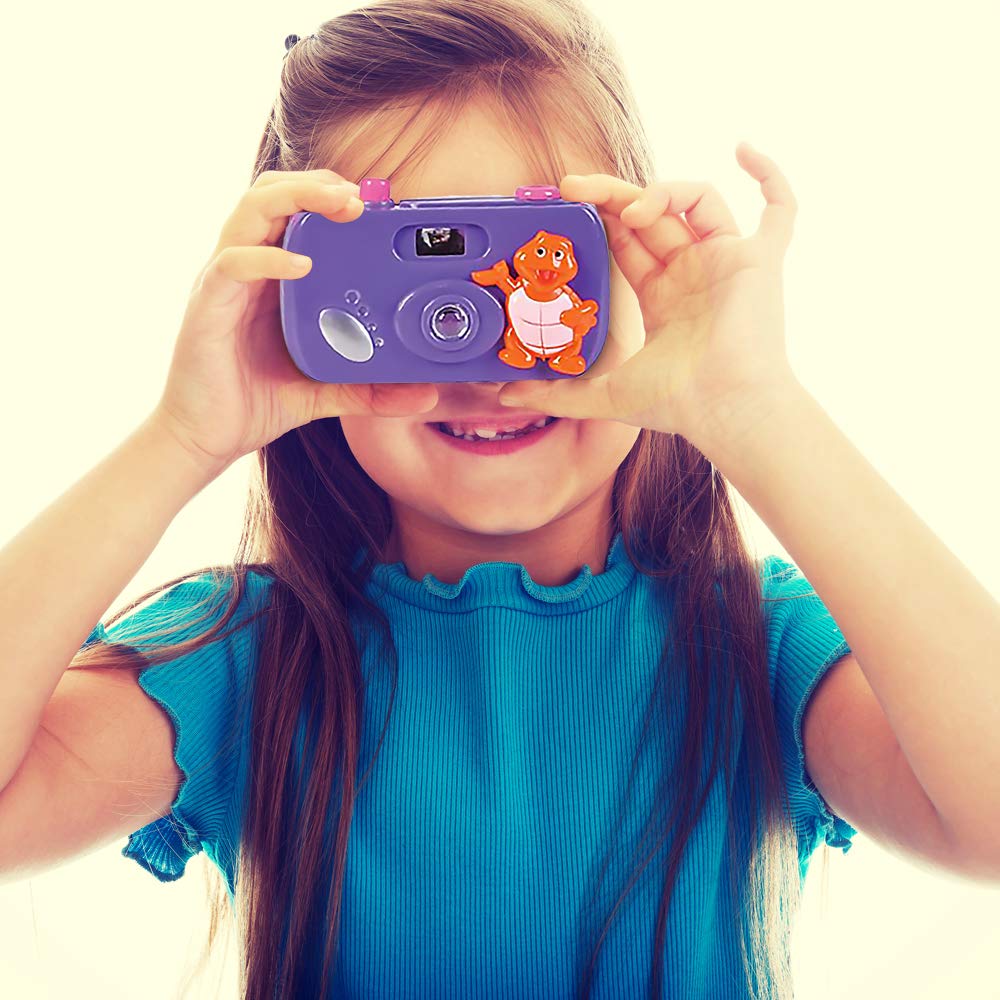 📸 12-Pack Toy Cameras – Pretend Play with a Click