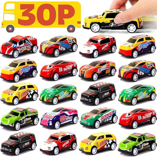 🏎️ 30 Mini Pull-Back Cars – Ready, Set, Race!